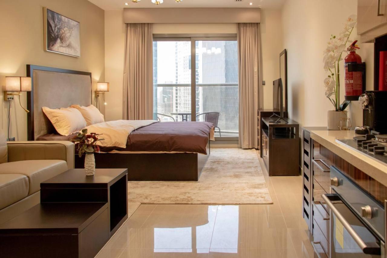 Aws Homes - Luxurious High Floor Studio With Breathtaking View Dubái Exterior foto